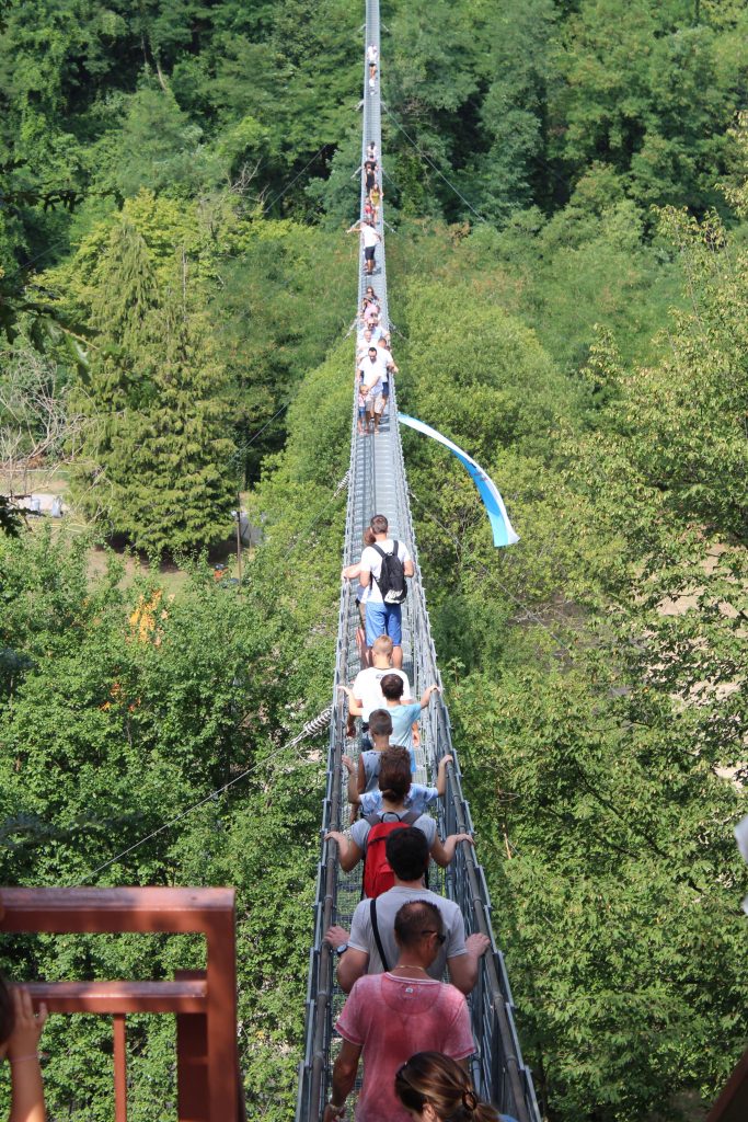 Ponte sospeso delle Ferriere tra i più lunghi al mondo Il Ponte